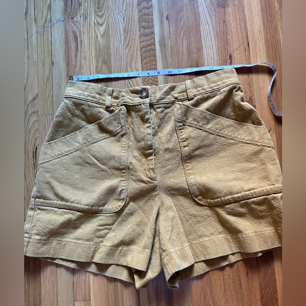 Sezane Alberello Shorts Ocre - Size 46 - Picture 6 of 8